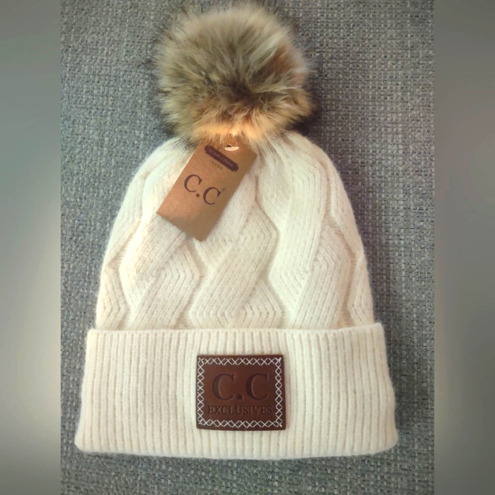 C.C Cream Hat NWT